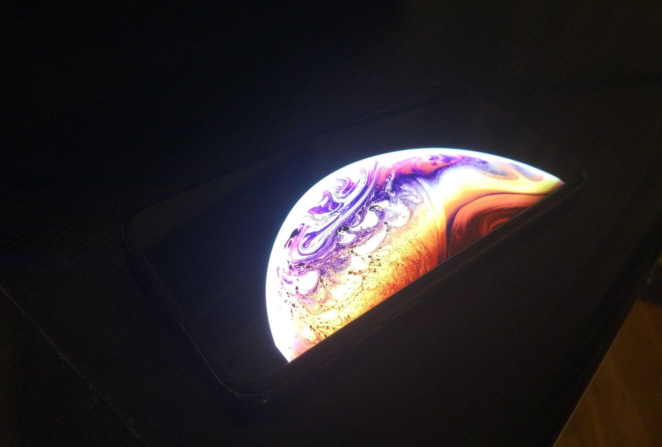 iPhone 11 Pro test głębi czerni 2