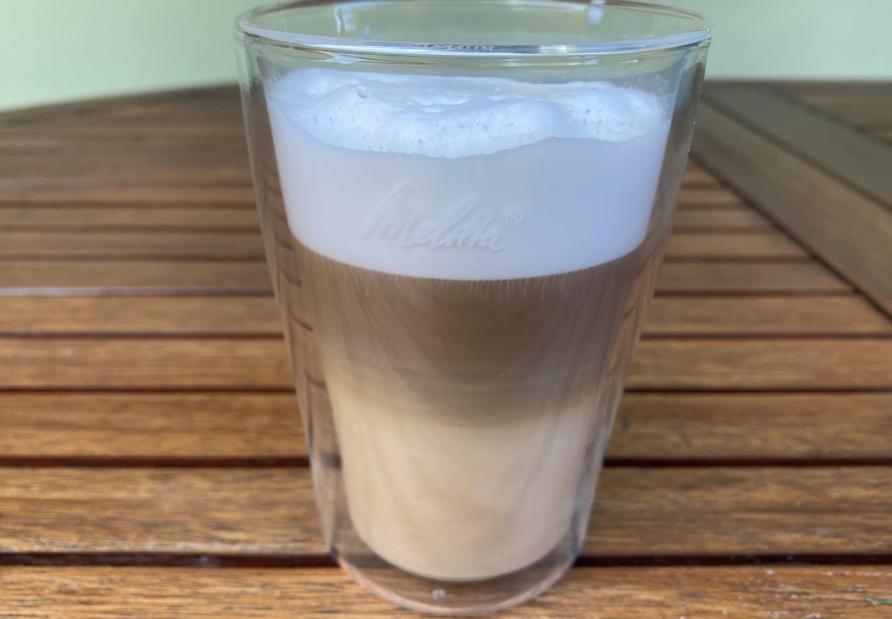 Melitta Latticia OT F30/0-100 zrobione latte macchiato